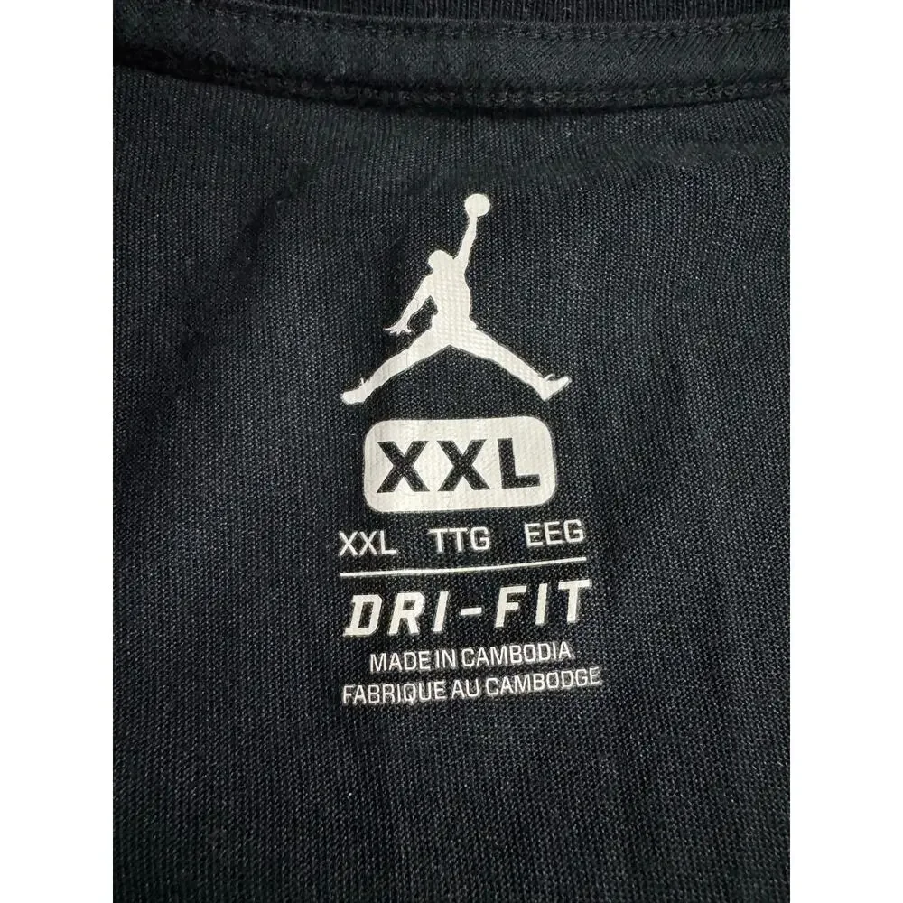 Michael Jordan Black Shirt Size 2XL Jumpman